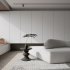 Modern living room and dining room interior scene - Thumbnail 3