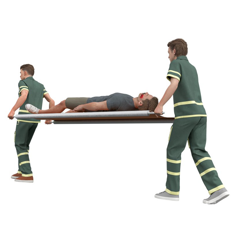 Emergency with Stretcher - Image 4