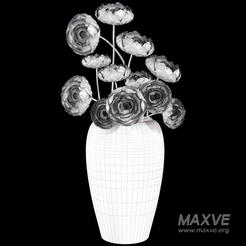 Flower in Vase 025 - Image 6