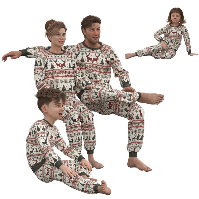 Christmas Family - Image 1