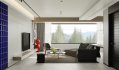 Modern living room and dining room interior scene - Thumbnail 4