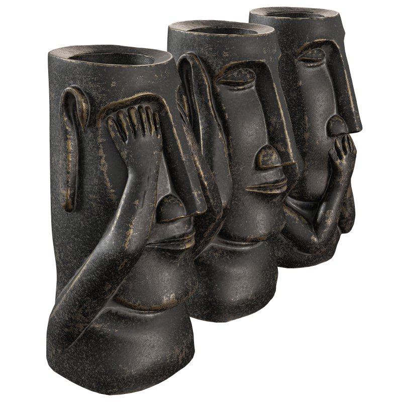 3 Pot Sculpture - Image 3