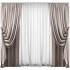 Silk and Cotton Curtain Set 79 - Thumbnail 1