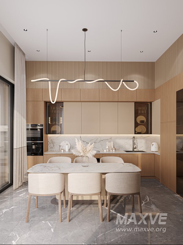 Modern Kitchen Interior - Image 1