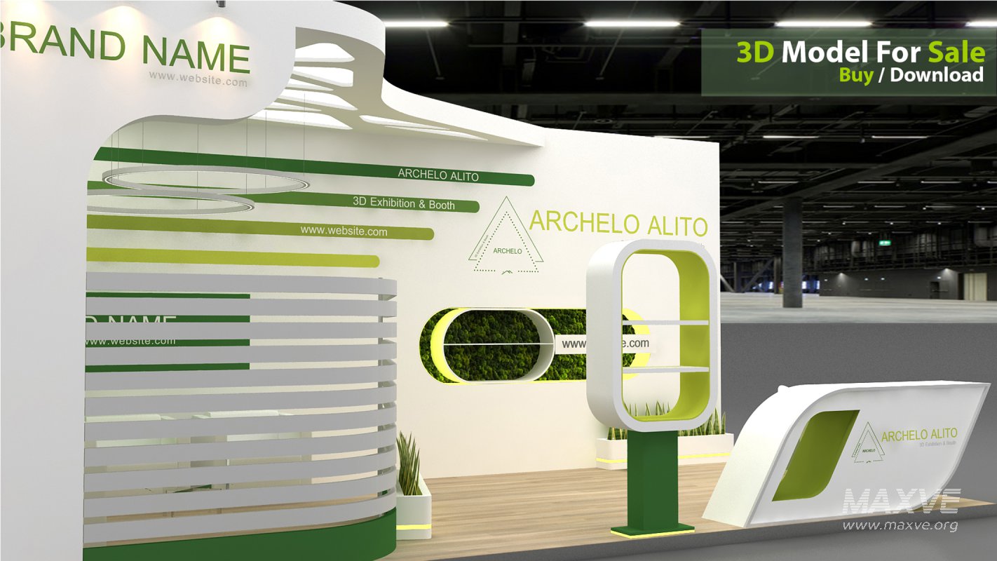 3D Stand Booth Model - Image 6