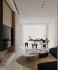 Modern living room and dining room interior scene - Thumbnail 6