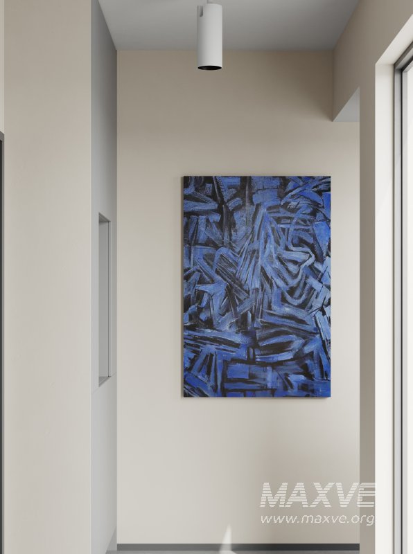 Modern living room and dining room interior scene - Image 3