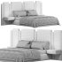 Soft wall panels Palace Bed by wallandwall - Thumbnail 5