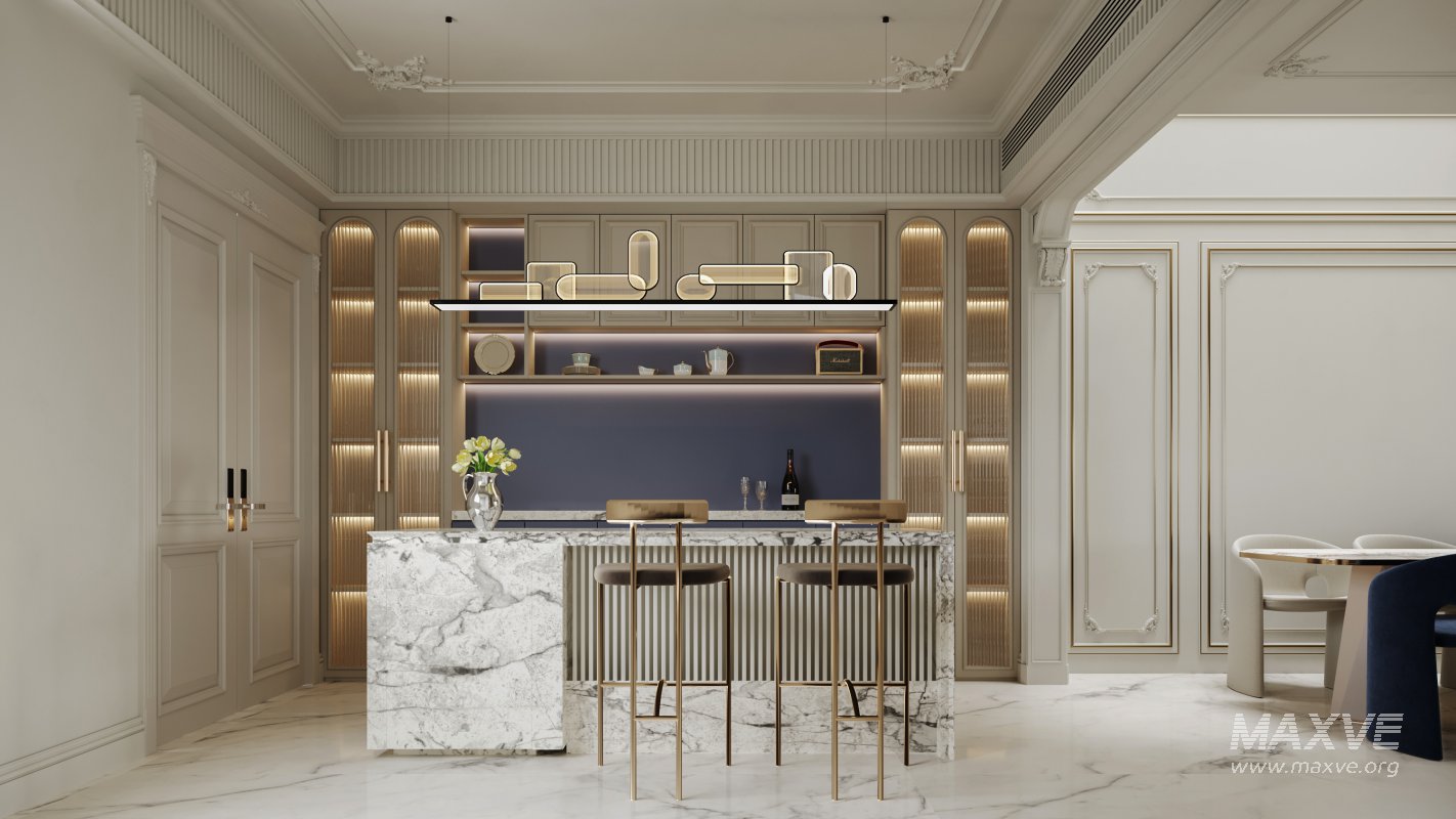 Luxurious living room and dining room - Image 3