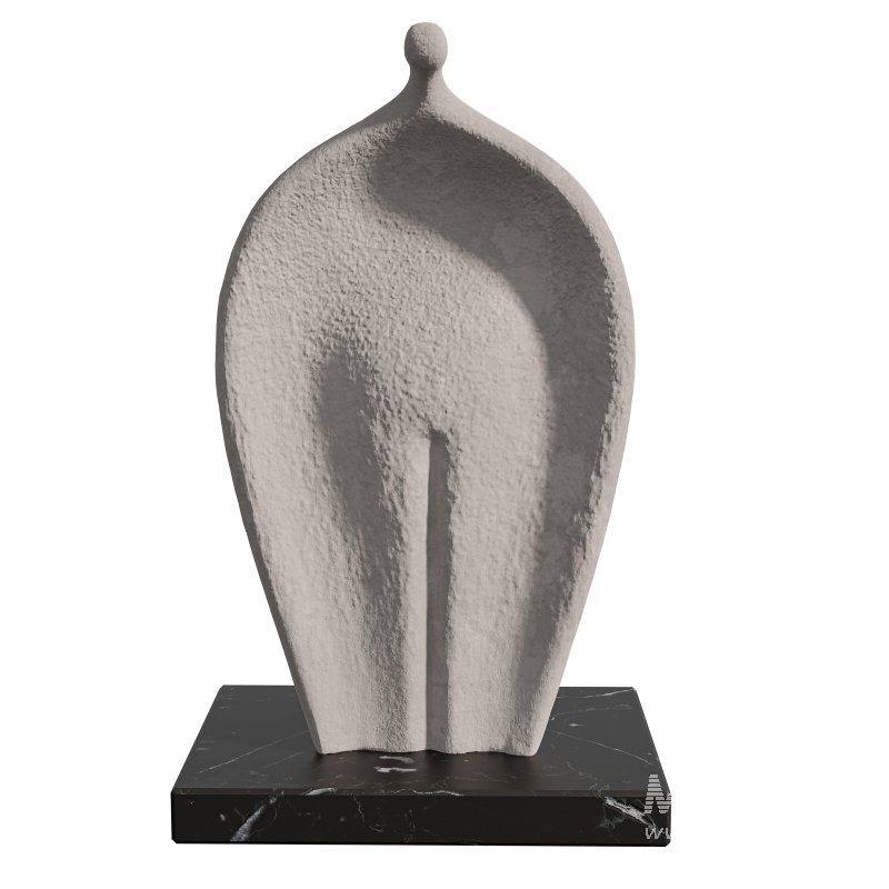 Concret Statue 03 Type - Image 3