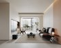 Modern living room and dining room interior scene - Thumbnail 2