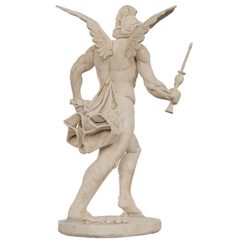 Ancient Old Greek Soldier Sculpture - Image 3