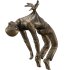 Headless Dancing Figure with Bird Sculpture - Thumbnail 4