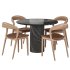 Amare Dining Chair and Oranda Round Dining Table-Fourhands - Thumbnail 2