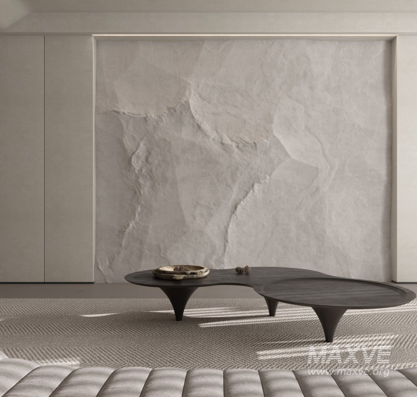 Modern living room and dining room interior scene - Image 11