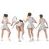 Tenniser Woman 04 poses - Thumbnail 2