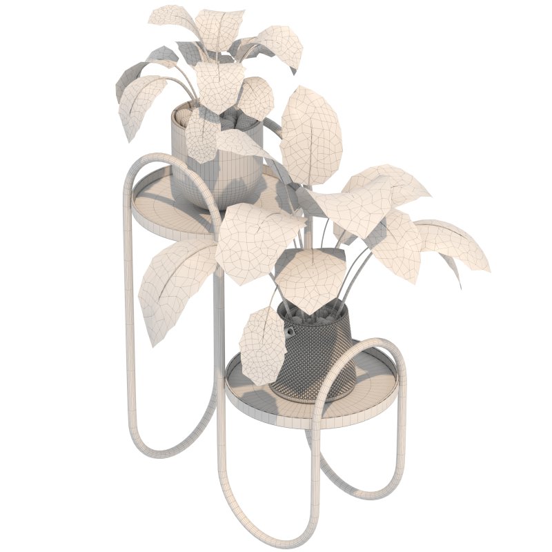 Metal Plant Set 03 - Image 2