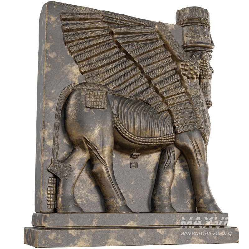 Assyrian Lamassu Guardian Deity of Mesopotamia - Image 3