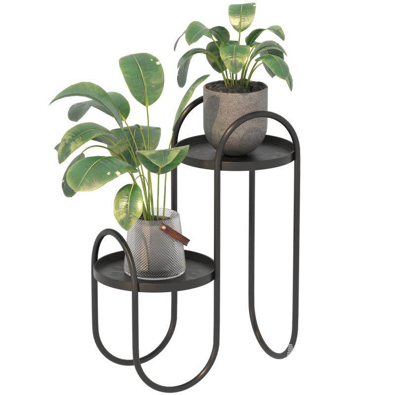 Metal Plant Set 03 - Image 6