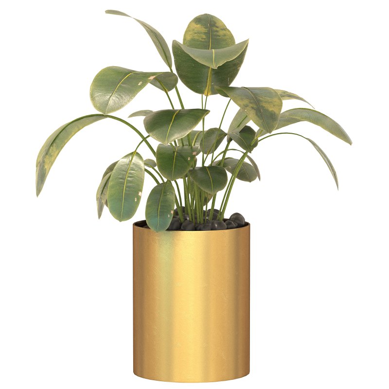 Metal Plant Set 05 - Image 3