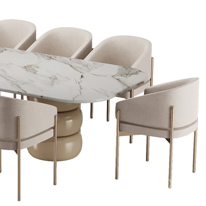 Dinning chair and table305 - Image 5