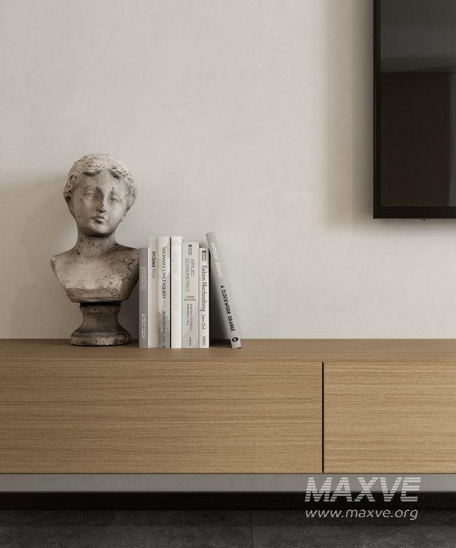 Modern living room and dining room interior scene - Image 8