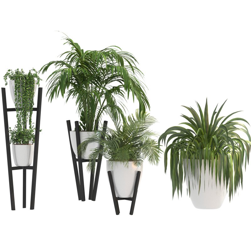 Stone Pot Plant Set - Image 3