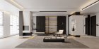 Modern living room and dining room interior scene - Thumbnail 5