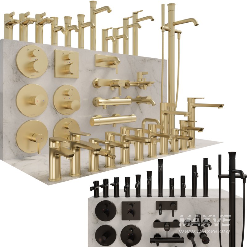 Bathroom Faucets Taps Set by DURAVIT AG - Image 6