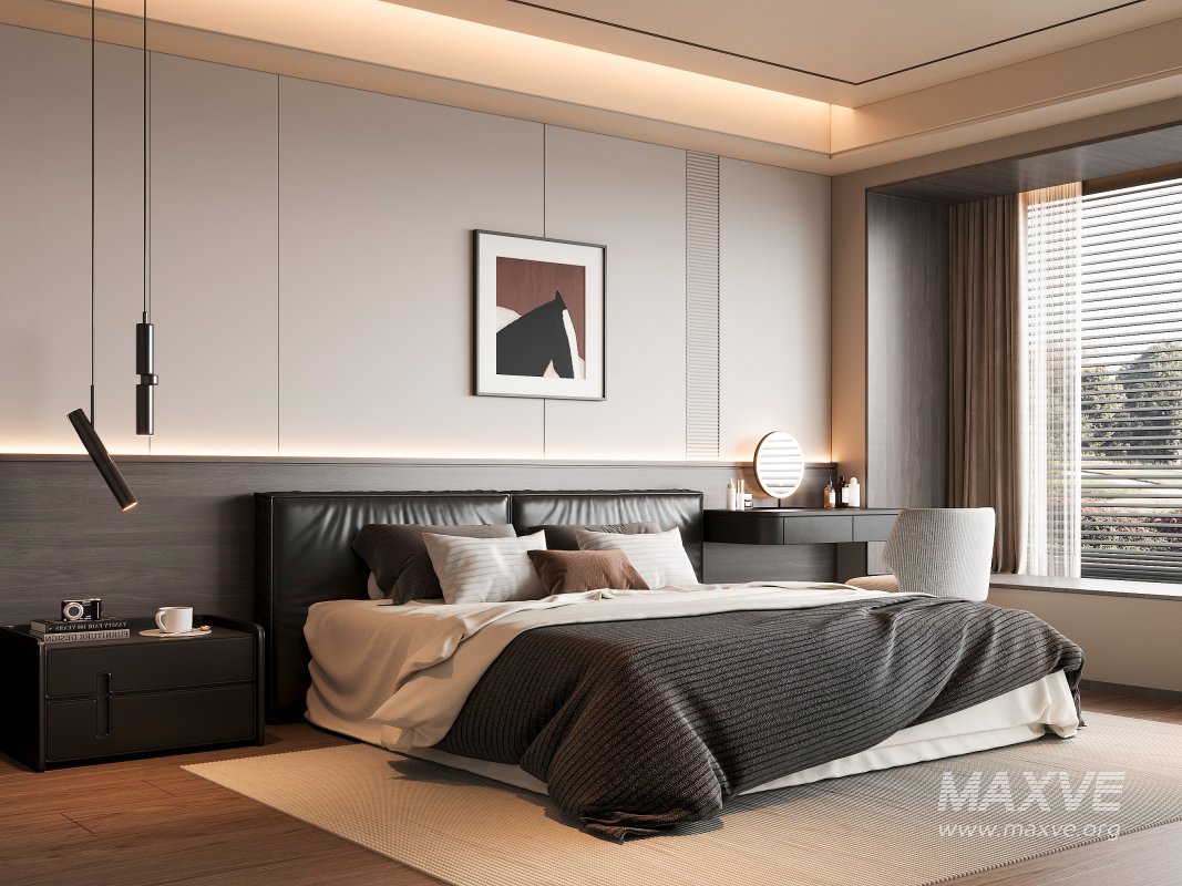 Modern bedroom - Image 1
