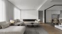 Modern living room and dining room interior scene - Thumbnail 1