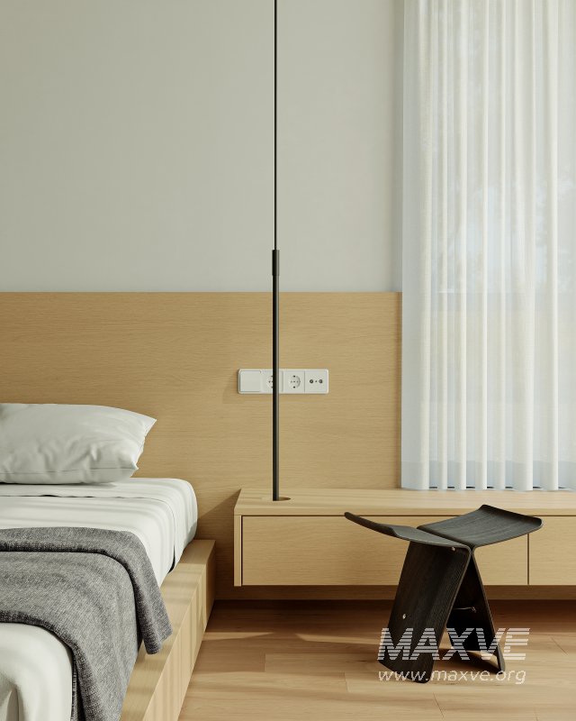 Modern living room and dining room interior scene - Image 2