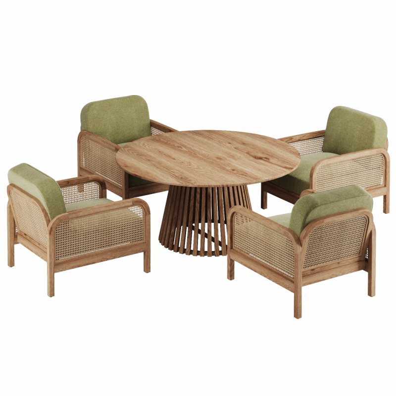 Dinning chair and table306 - Image 3