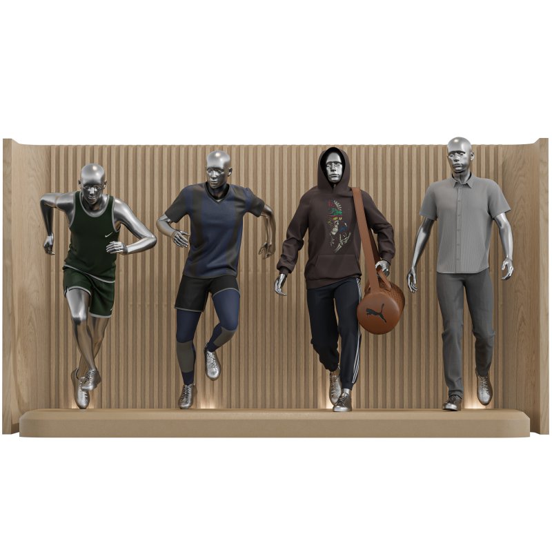 Sport Man Mannequin Store - Image 1