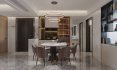 Modern living room and dining room interior scene - Thumbnail 3