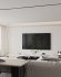 Modern living room and dining room kitchen interior scene - Thumbnail 2
