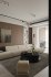 Modern living room and dining room interior scene - Thumbnail 5
