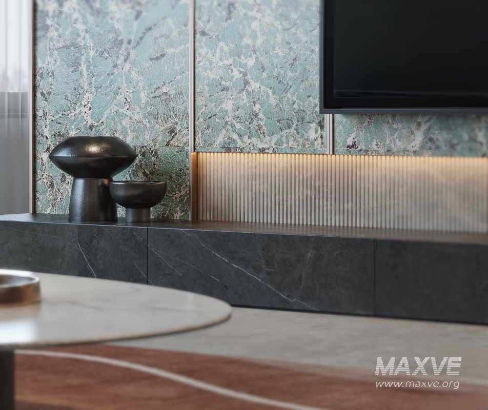 Luxurious living room and dining room - Image 5