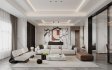 Modern living room and dining room interior scene - Thumbnail 2