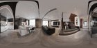 Modern living room and dining room interior scene - Thumbnail 7