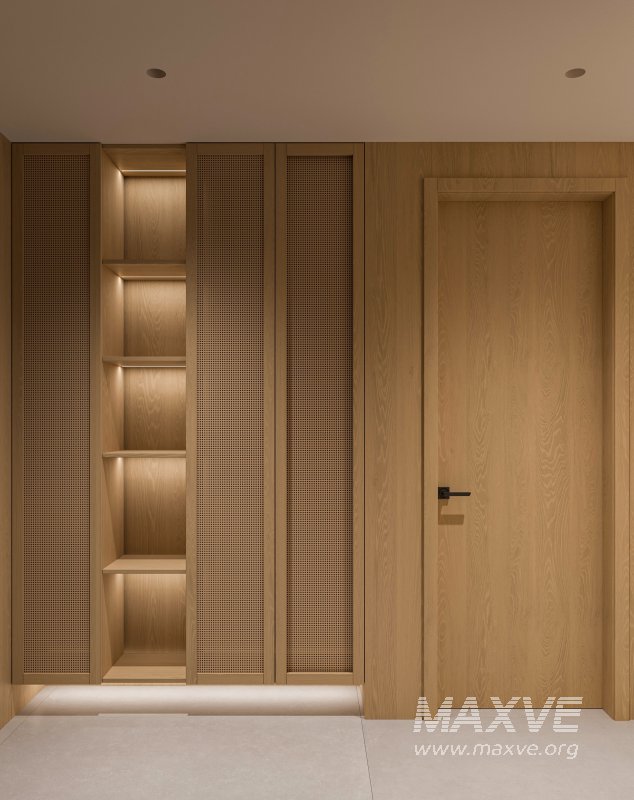 Modern living room and dining room interior scene - Image 4