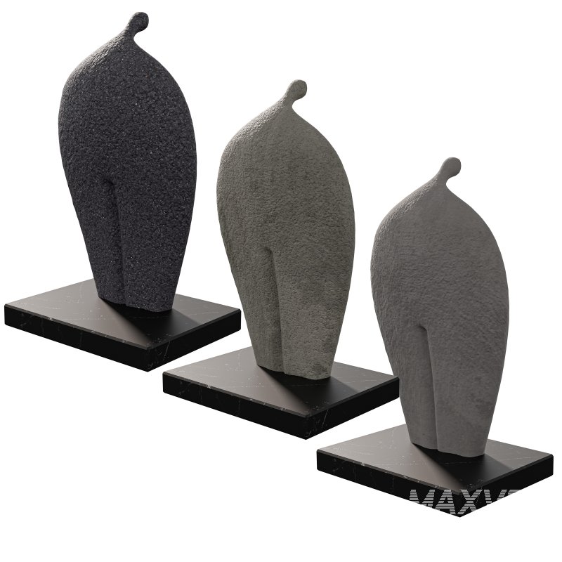 Concret Statue 03 Type - Image 6