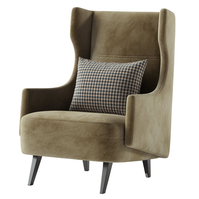 Budelli Cloud Wing Chair - Image 7