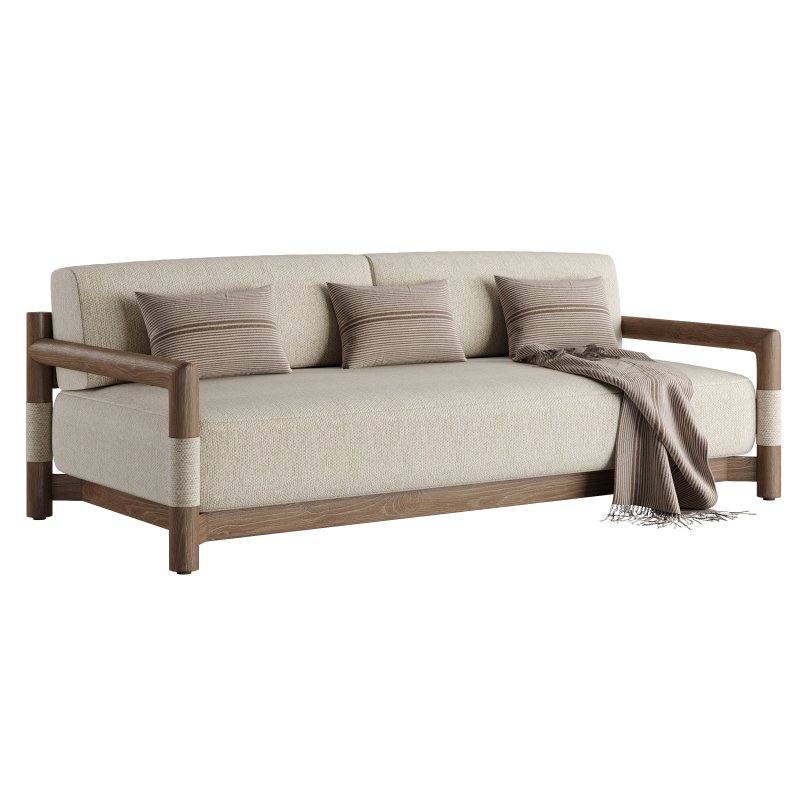 Fable Outdoor Sofa-Fourhands - Image 2