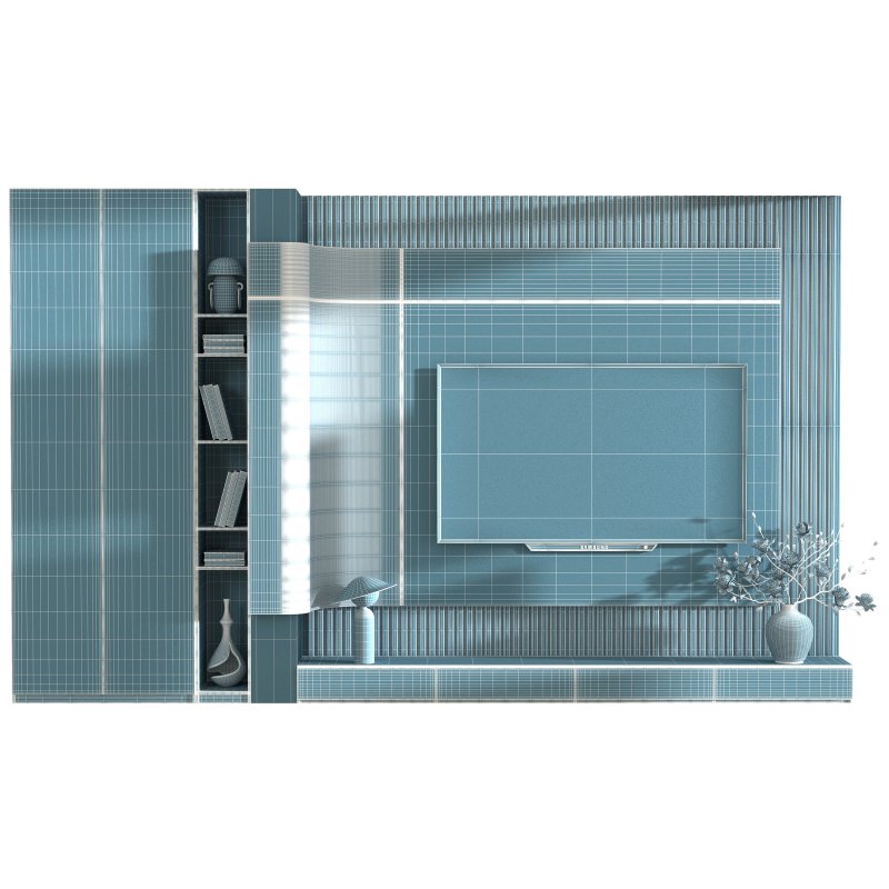 TV Wall set 04 - Image 5