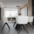 Modern living room and dining room interior scene - Thumbnail 3
