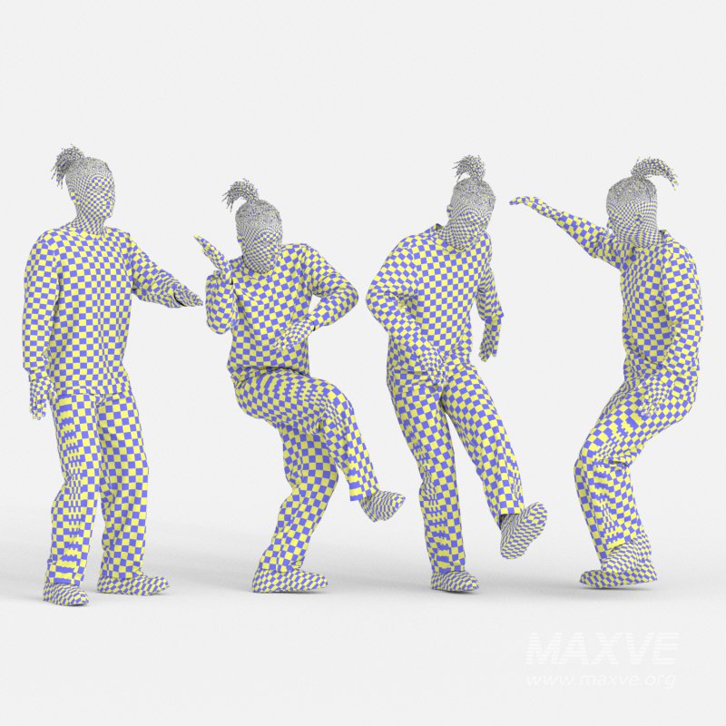 Manin 04 Poses Street Dance - Image 4