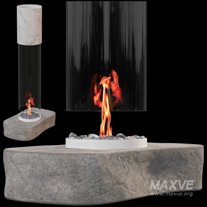 Glassy Fireplace - Image 6