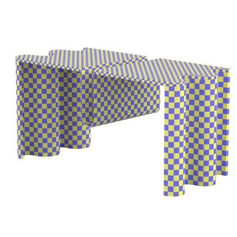 cloth coffee table - Image 6