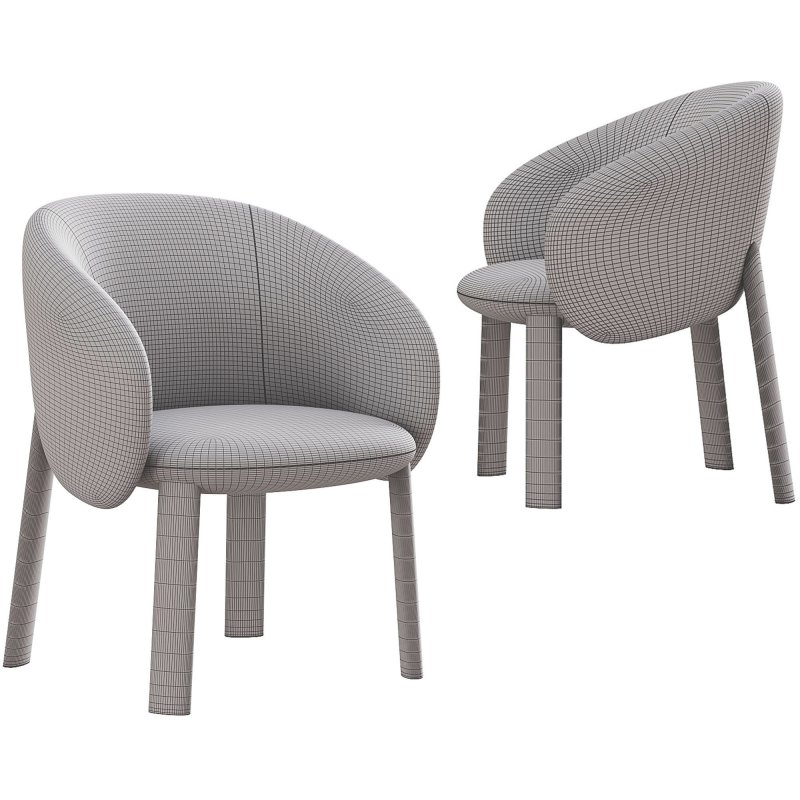 Nebulona wood chair by miniforms - Image 3